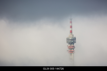TV-torony, Pécs-stock-foto