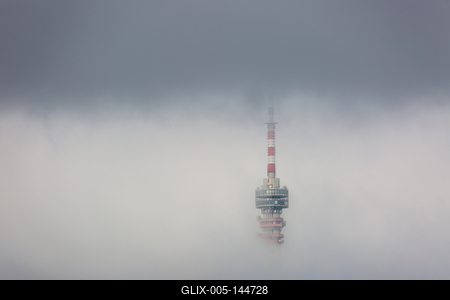TV-torony, Pécs-stock-foto