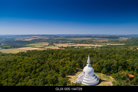 Zalaszántói sztúpa-stock-foto