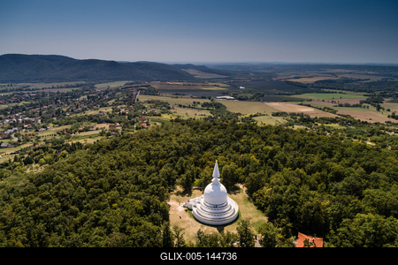 Zalaszántói sztúpa-stock-foto
