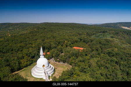 Zalaszántói sztúpa-stock-foto