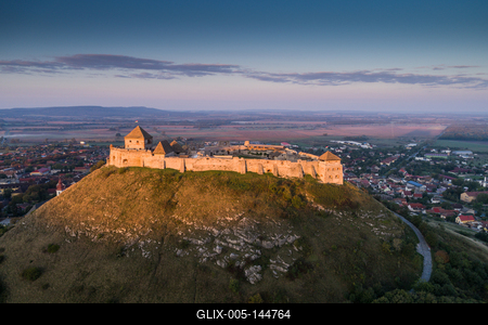 Sümeg Vára-stock-foto