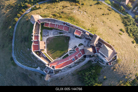 Sümeg Vára-stock-foto