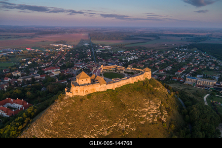 Sümeg Vára-stock-foto