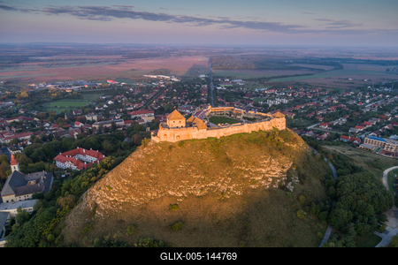 Sümeg Vára-stock-foto