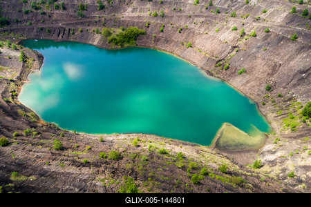 Karolina-külfejtés, Pécsbánya-stock-foto
