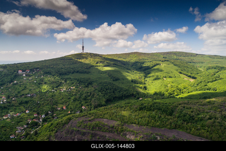 Karolina-külfejtés, Pécsbánya-stock-foto