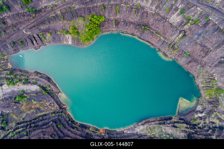 Karolina-külfejtés, Pécsbánya-stock-foto