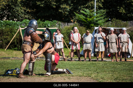 Kultúra - Savaria Történelmi Karnevál-stock-foto