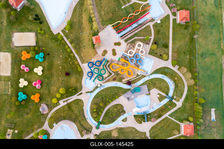 AquaCity Vízicsúszda- és Élménypark, Zalaegerszeg-stock-foto