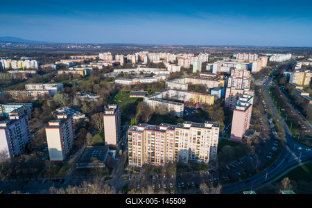 Pécs, Megyer városrész-stock-foto