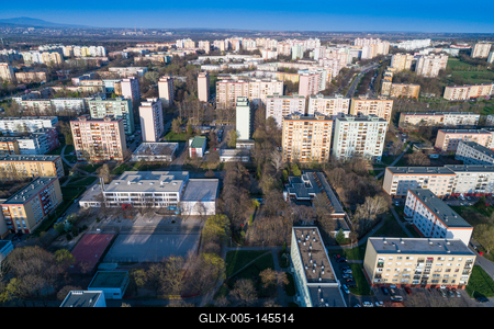Pécs, Megyer városrész-stock-foto