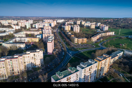 Pécs, Megyer városrész-stock-foto
