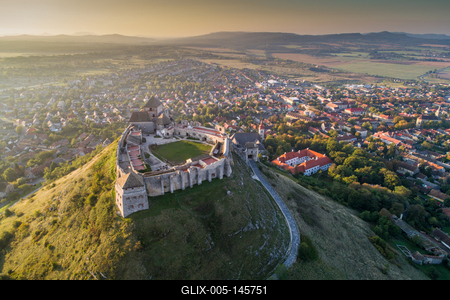 Sümeg Vára-stock-foto