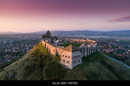 Sümeg Vára-stock-foto
