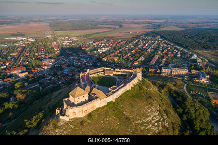 Sümeg Vára-stock-foto