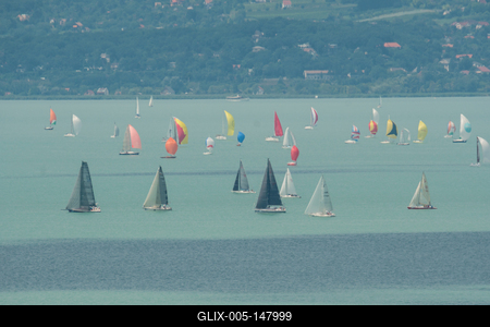 50th Kekszalag championship at the Lake Balaton-stock-foto