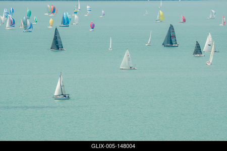50th Kekszalag championship at the Lake Balaton-stock-foto