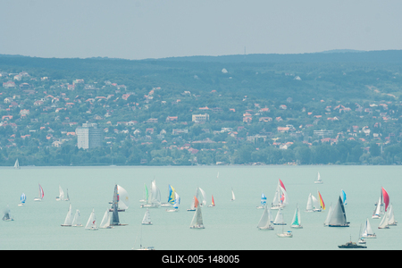 50th Kekszalag championship at the Lake Balaton-stock-foto