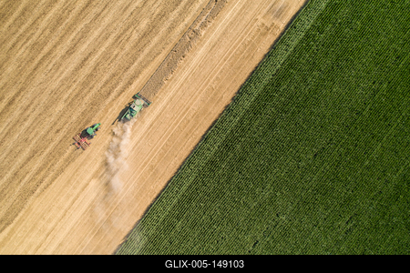 Aratás madártávlatból-stock-foto