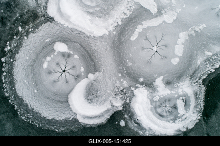 Natural ice background, frozen lake-stock-foto