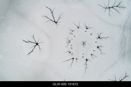 Natural ice background, frozen lake-stock-foto