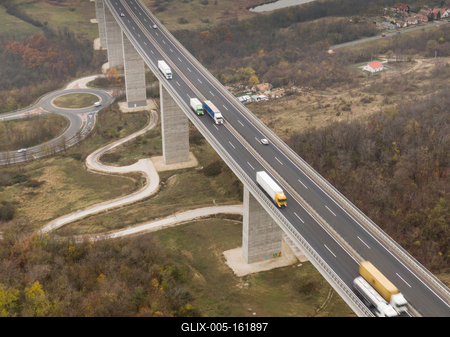 Viaduct of Koroshegy in Hungary-stock-foto