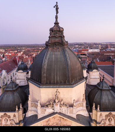 Theater of Pecs in Hungary-stock-foto