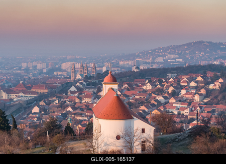 Chapel in Havihegy, Pecs, Hungary-stock-foto