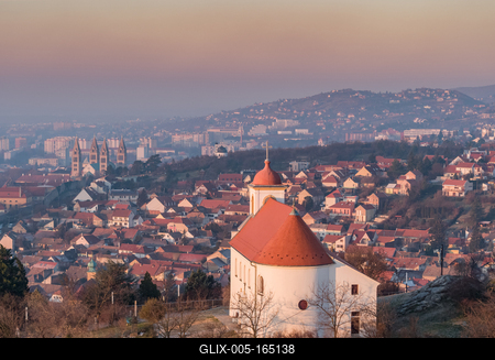 Chapel in Havihegy, Pecs, Hungary-stock-foto
