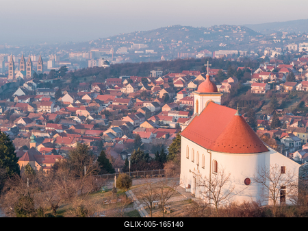 Chapel in Havihegy, Pecs, Hungary-stock-foto