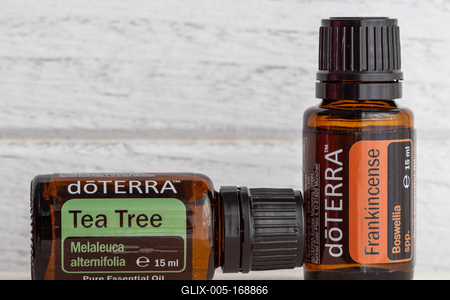 Pecs / Hungray - Aug 05 2020 - Illustrative editorial image of Doterra Essential Oils for everyday use-stock-foto