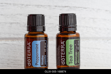 Pecs / Hungray - Aug 05 2020 - Illustrative editorial image of Doterra Essential Oils for everyday use-stock-foto