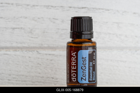 Pecs / Hungray - Aug 05 2020 - Illustrative editorial image of Doterra Essential Oils for everyday use-stock-foto