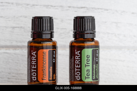 Pecs / Hungray - Aug 05 2020 - Illustrative editorial image of Doterra Essential Oils for everyday use-stock-foto