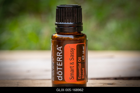 Pecs / Hungray - Aug 06 2020 - Illustrative editorial image of Doterra Essential  Oil for everyday use-stock-foto