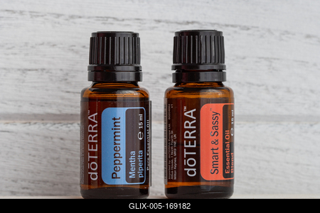 Pecs / Hungray - Aug 05 2020 - Illustrative editorial image of Doterra Essential Oils for everyday use-stock-foto