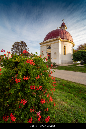 Beautiful view of old Church in Palkonya-stock-foto