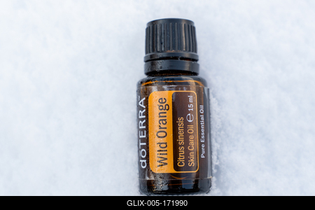 Pecs, Hungray - Jan 25 2021 - Illustrative editorial image of Doterra Essential Oils for everyday use-stock-foto