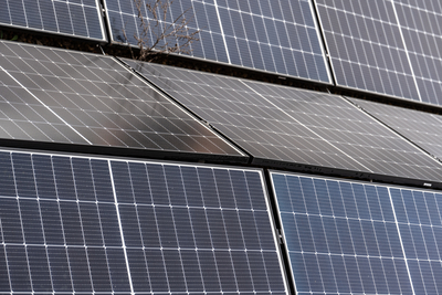 solar panels for alternative energy-stock-foto