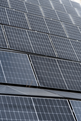 solar panels for alternative energy-stock-foto