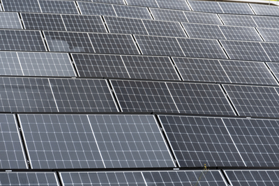 solar panels for alternative energy-stock-foto