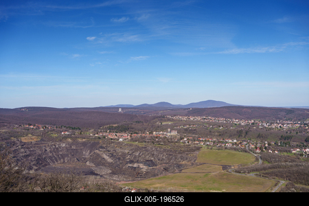 Recultivated mine neat to Pecsbanya in Hungary-stock-foto