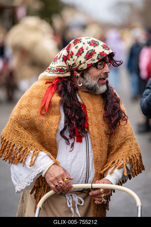MOHACS, HUNGARY - FEBRUARY 15: Busojaras carnival. February 15, 2026 in Mohacs, Hungary.-stock-foto