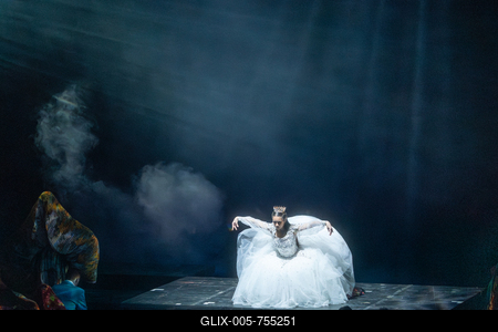 BUDAPEST, HUNGARY - JAN 12: Dancers from Bartók Műhely tánccsoport are featured in  Nemzeti Szinhaz. Jan 12, 2026 in Budapest Hungary-stock-foto