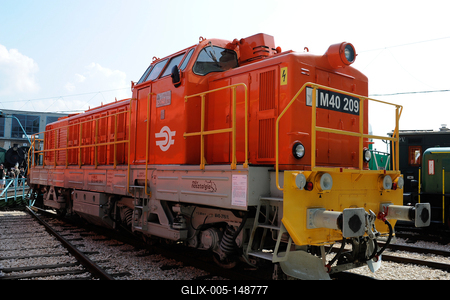 150 éves a MÁV,  Nemzetközi Jármûparádé a Vasúttörténeti Parkban,   2018. szeptember 8-án és 9-én többtonnás vasparipák mutatkoztak be és versenyeztek egymással a Vasúttörténeti Parkban-stock-foto