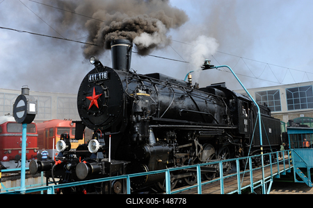 150 éves a MÁV,  Nemzetközi Jármûparádé a Vasúttörténeti Parkban,   2018. szeptember 8-án és 9-én többtonnás vasparipák mutatkoztak be és versenyeztek egymással a Vasúttörténeti Parkban-stock-foto