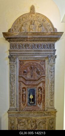 Budapest-Belvárosi Nagyboldogasszony Főplébánia-templom-stock-foto