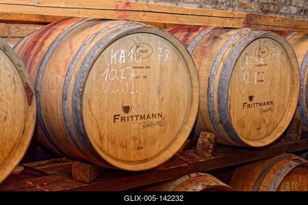 Frittmann borászat-stock-foto