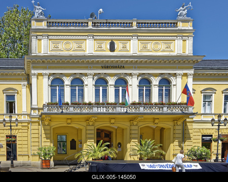 Nyíregyháza Városháza-stock-foto